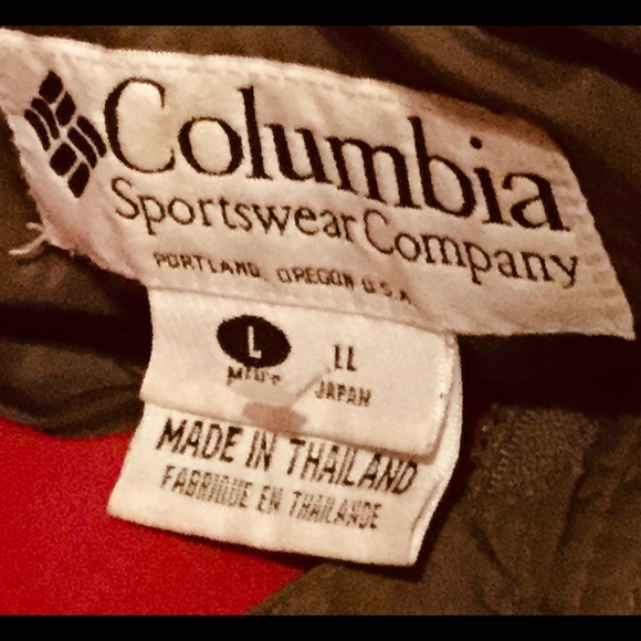 โ๏ธ Columbia GIZZMO JACKET BLACK & GREY UNISEX Sz Lg VNPLVC - Picture 3 of 16